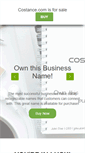 Mobile Screenshot of costance.com